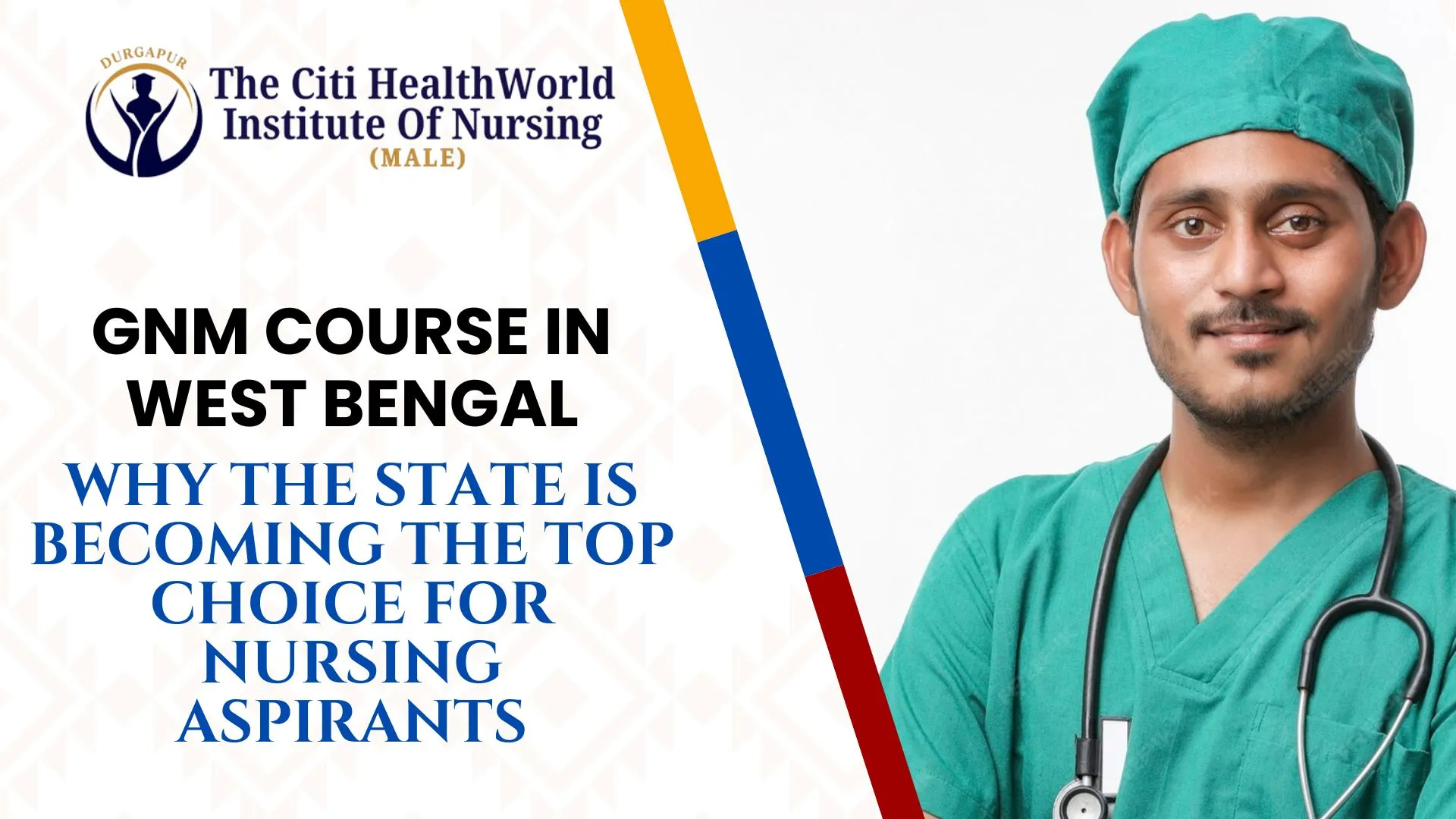 West Bengal GNM course students at nursing institute