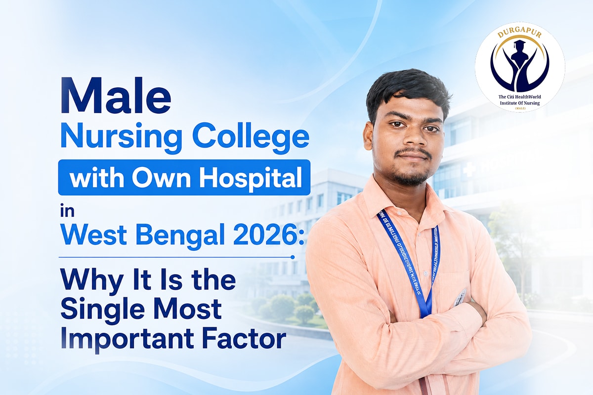best male nursing college with own hospital West Bengal